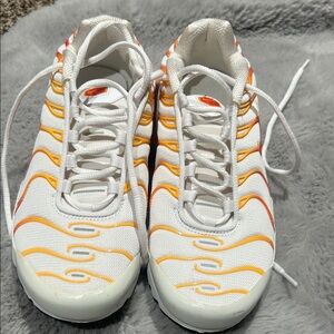 Nike Kids Sneakers White Orange Red